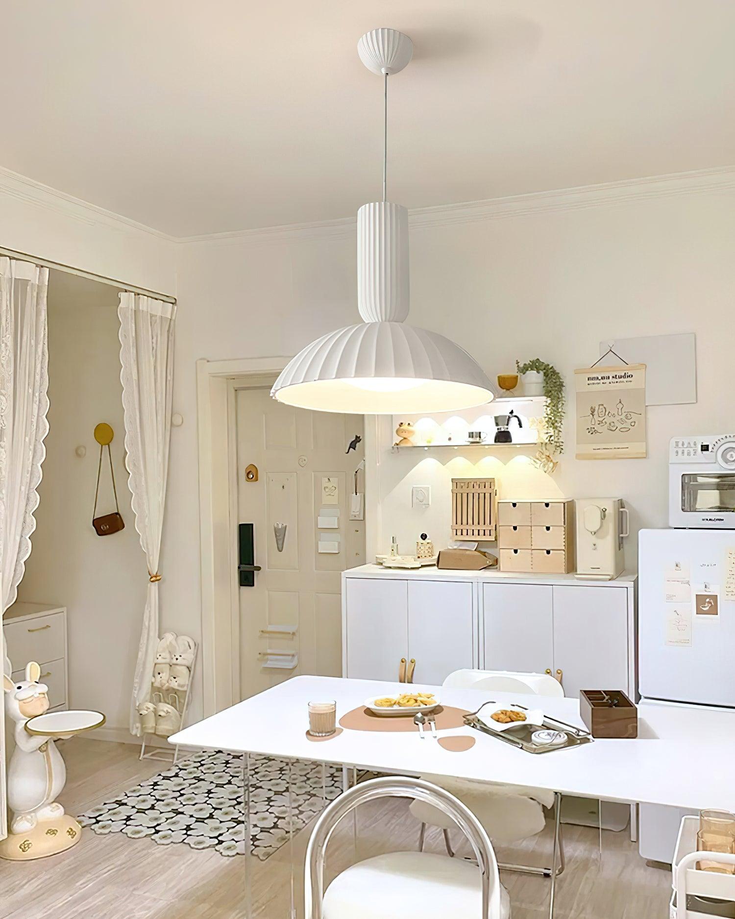 Tixu Resin Cozy Pendant Light-Neutral Decor