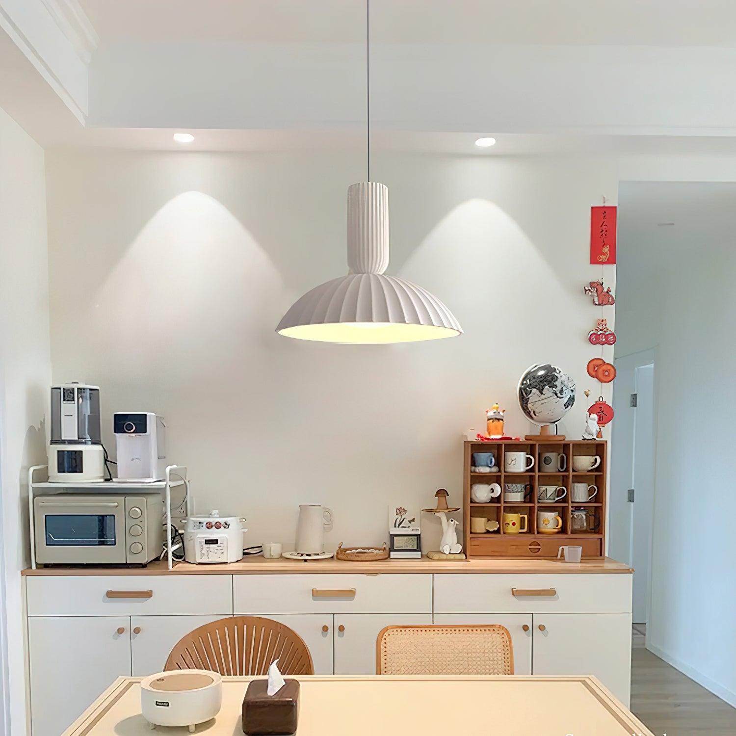 Tixu Resin Cozy Pendant Light-Neutral Decor