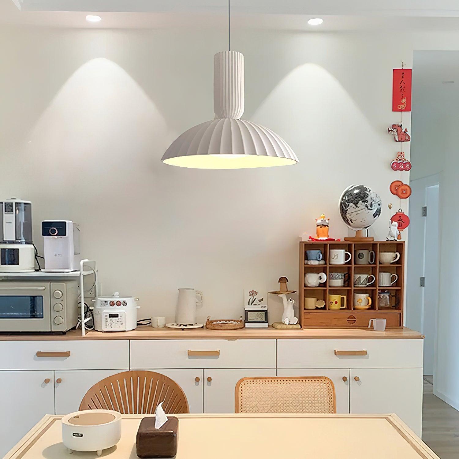 Tixu Resin Cozy Pendant Light-Neutral Decor