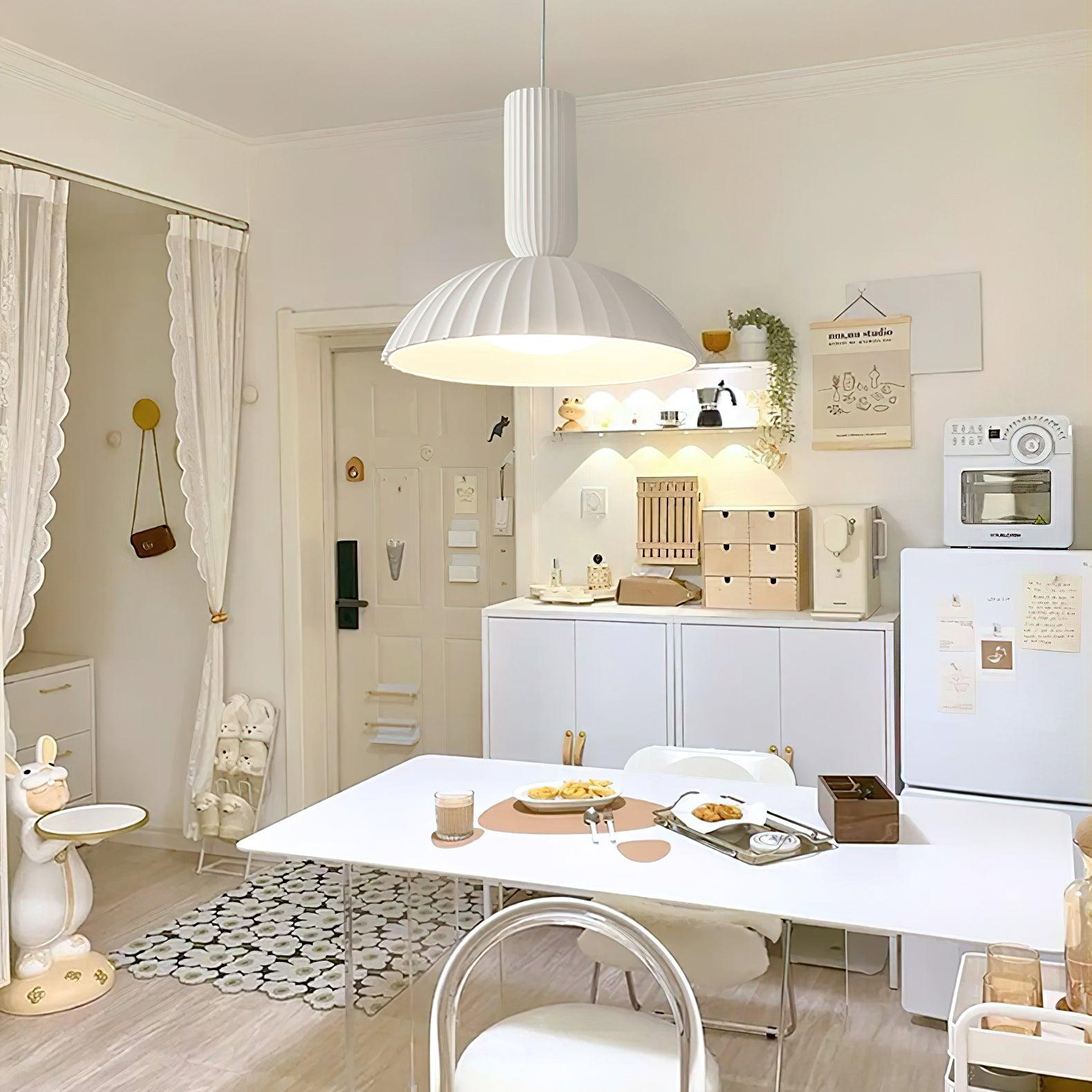 Tixu Resin Cozy Pendant Light-Neutral Decor