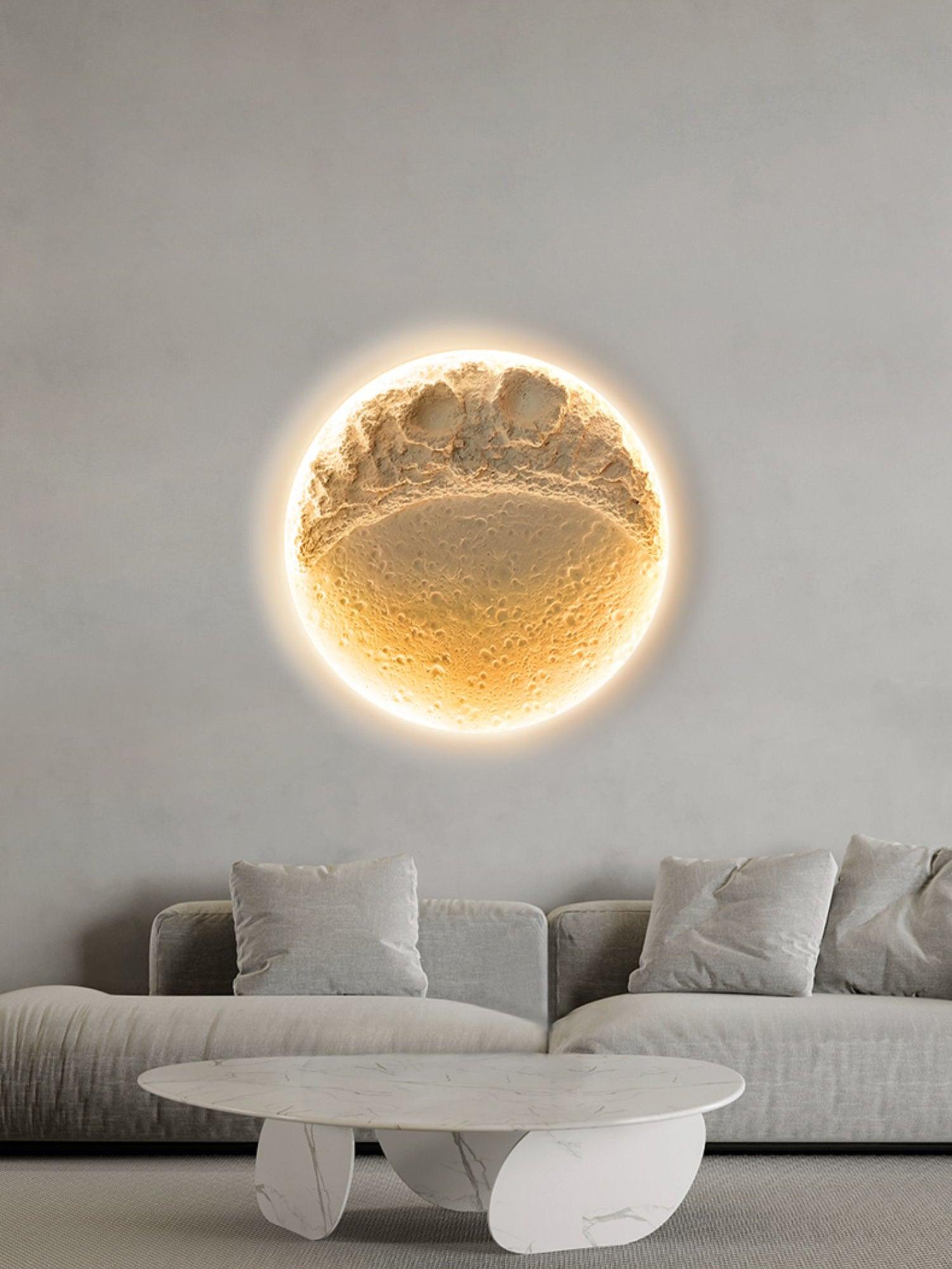 Lustra Wall Lamp Gypsum Moon-Neutral Decor