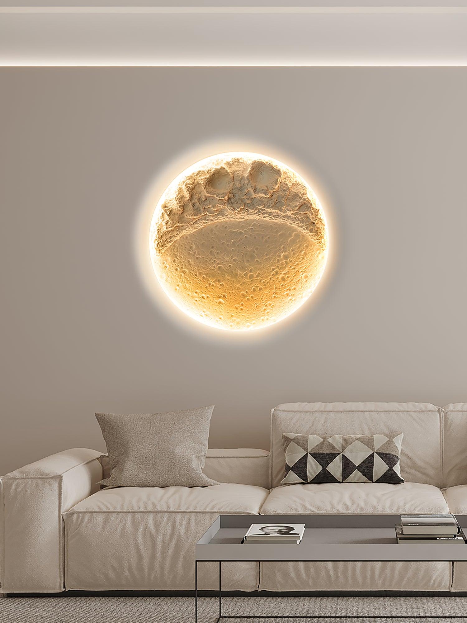 Lustra Wall Lamp Gypsum Moon-Neutral Decor