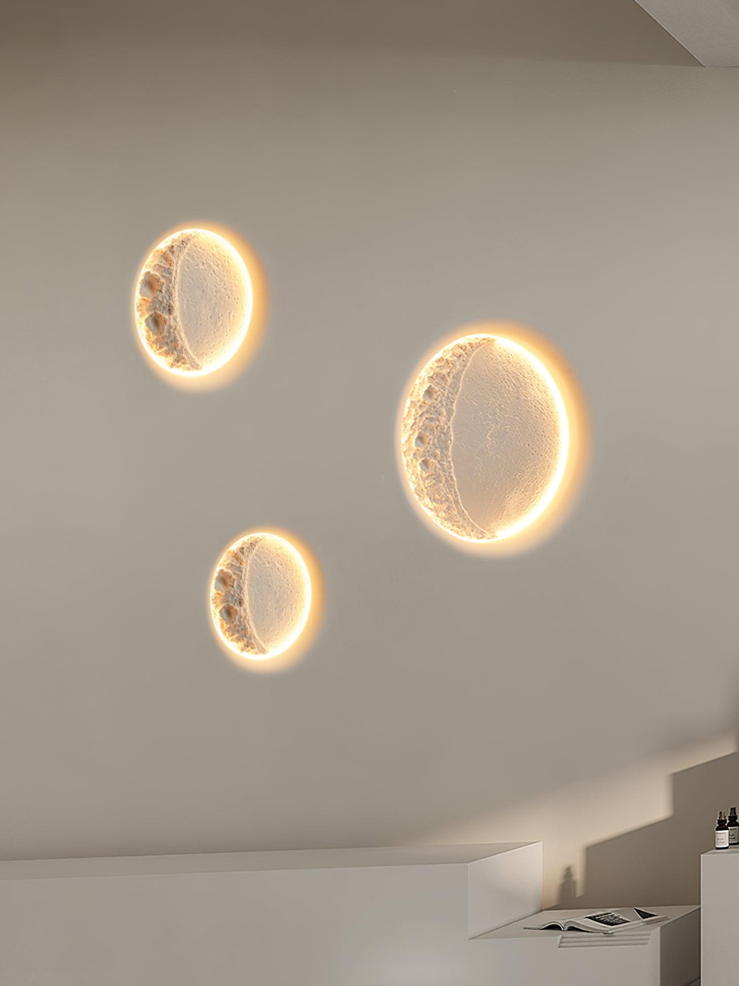 Lustra Wall Lamp Gypsum Moon-Neutral Decor