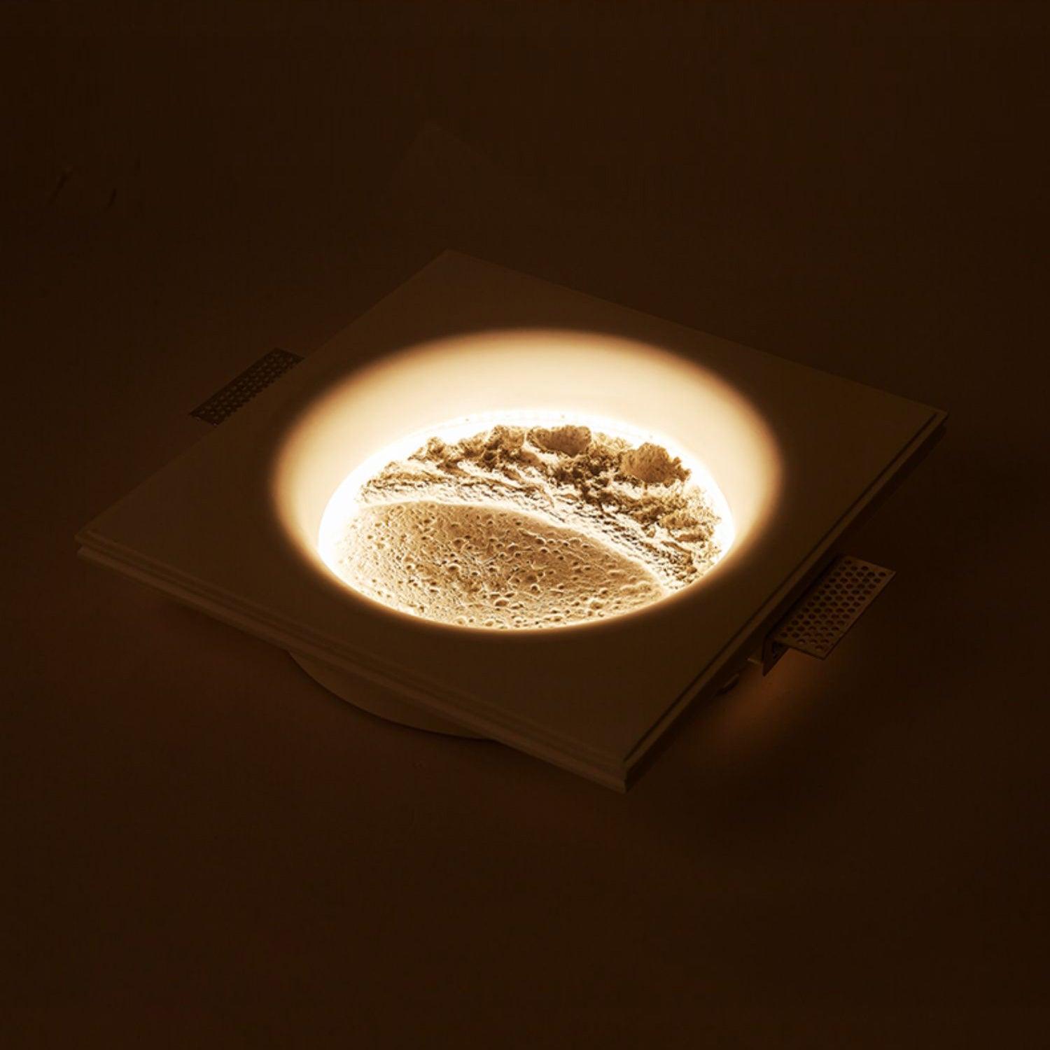 Lustra Wall Lamp Gypsum Moon-Neutral Decor