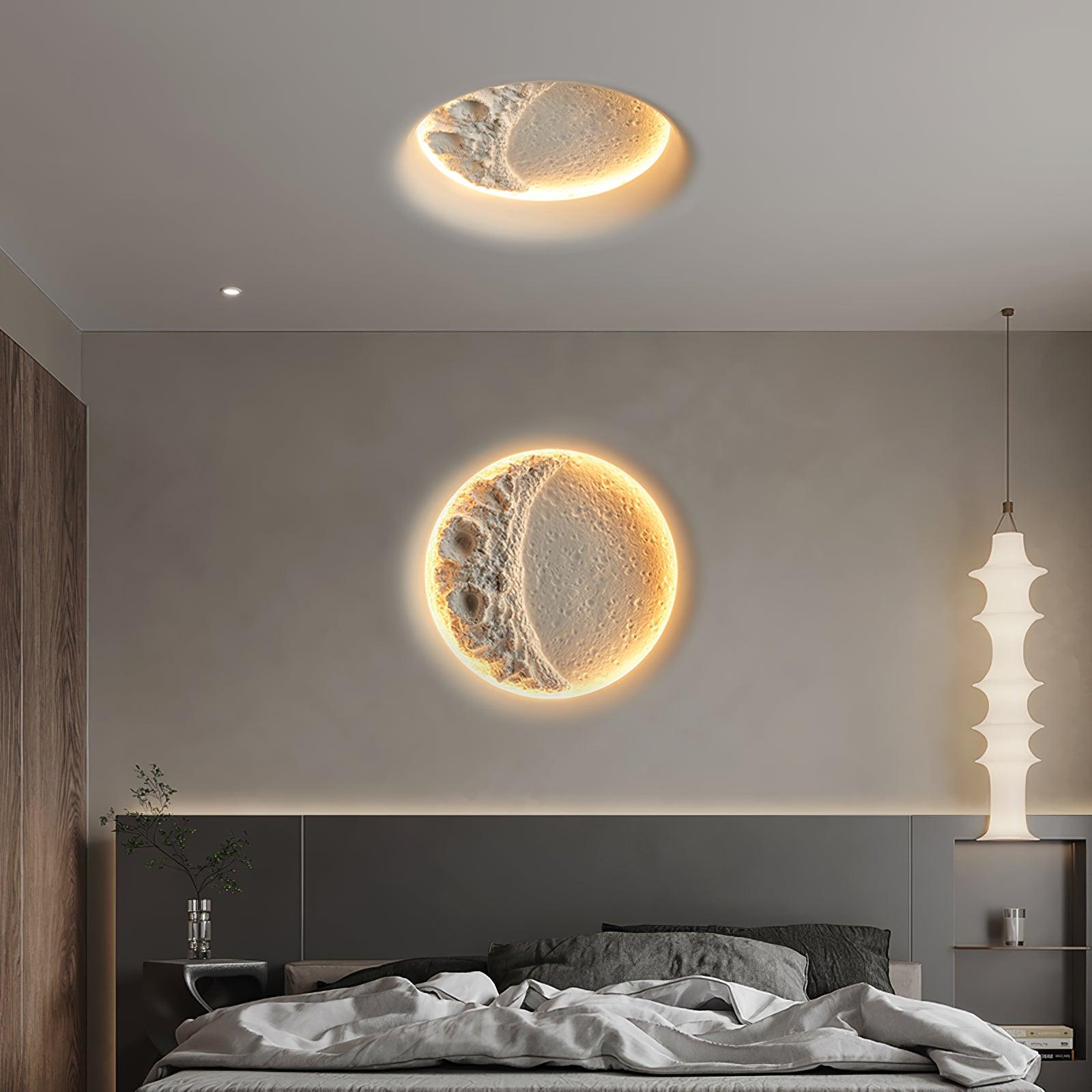 Lustra Wall Lamp Gypsum Moon-Neutral Decor