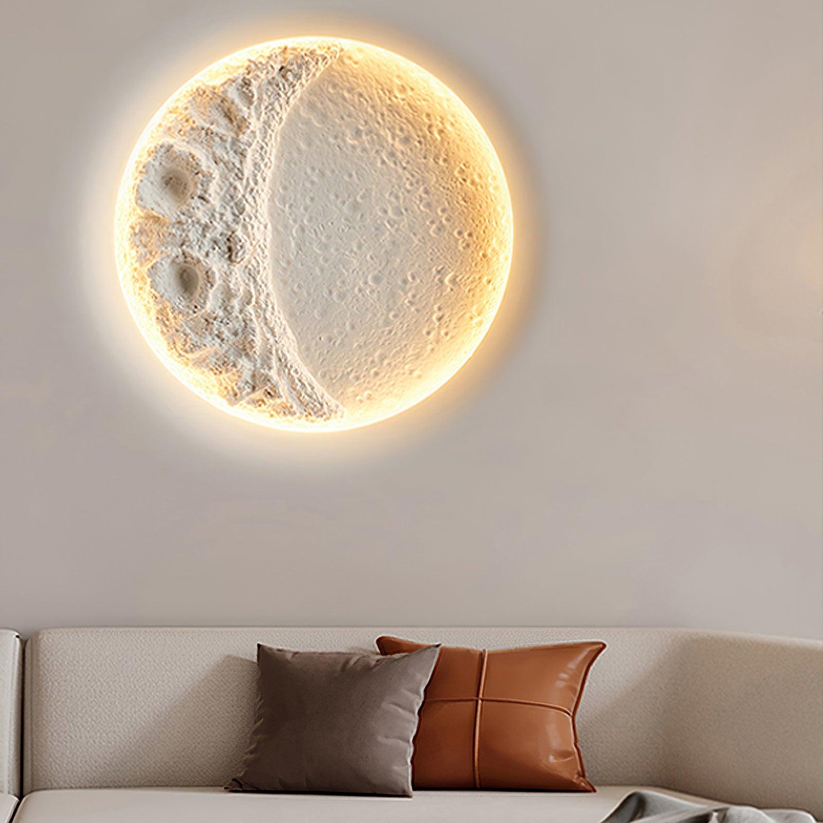 Lustra Wall Lamp Gypsum Moon-Neutral Decor