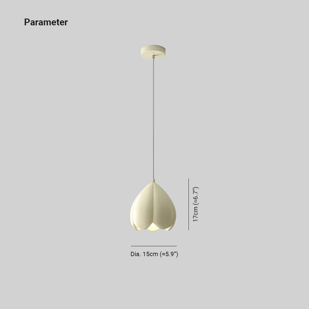 Ritta Modern LED Pendant Light Resin Living Room - Neutral Decor
