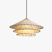 Ritta Boho Decorative LED Pendant Light Yellow Fabric Bedroom Restaurant - Neutral Decor