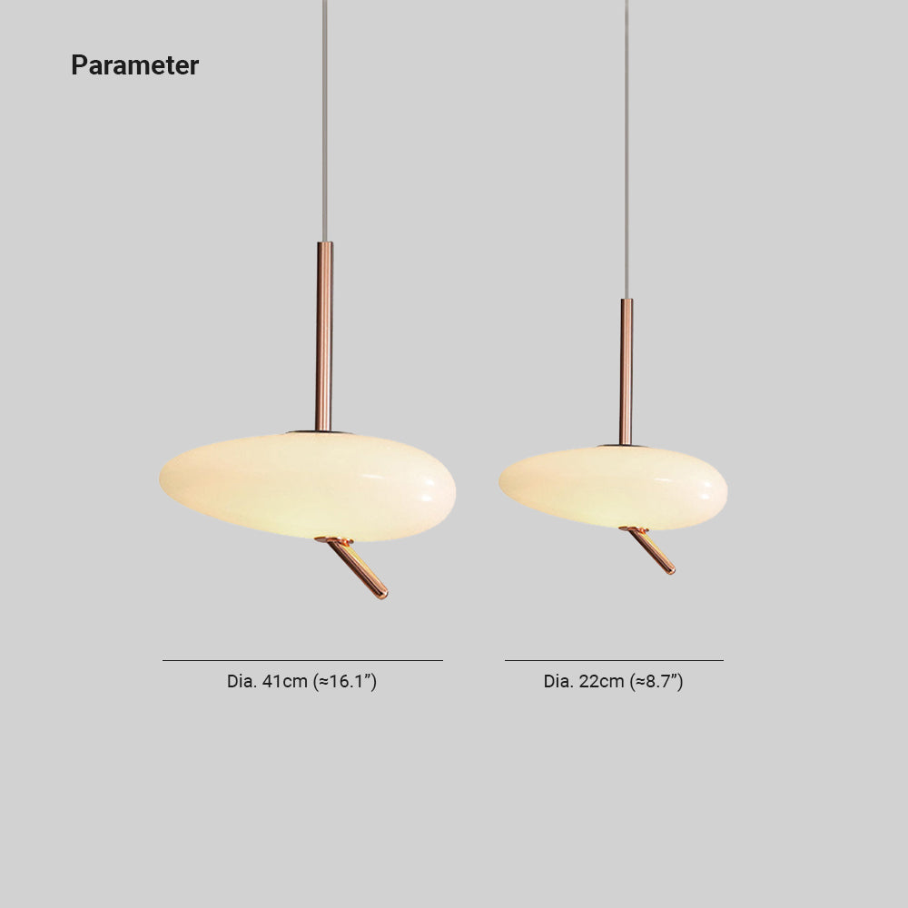 Oneli Rose Gold Pebble Pendant Light - Neutralighting