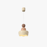 Valentina Sunny Rain Doll LED Pendant Light Cream Resin Bedroom - Neutral Decor