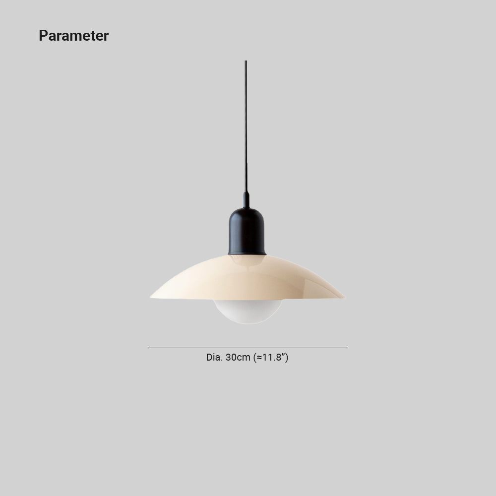 Aira Pendant Light Modern Colorful Dome-shaped - Neutral Decor
