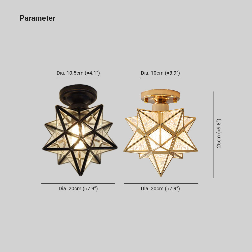 Arisha Classic Flush Mount Ceiling Light Bedroom - Neutral Decor