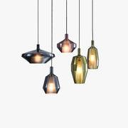 Valentina Modern Glass Pendant Light Living Room - Neutral Decor