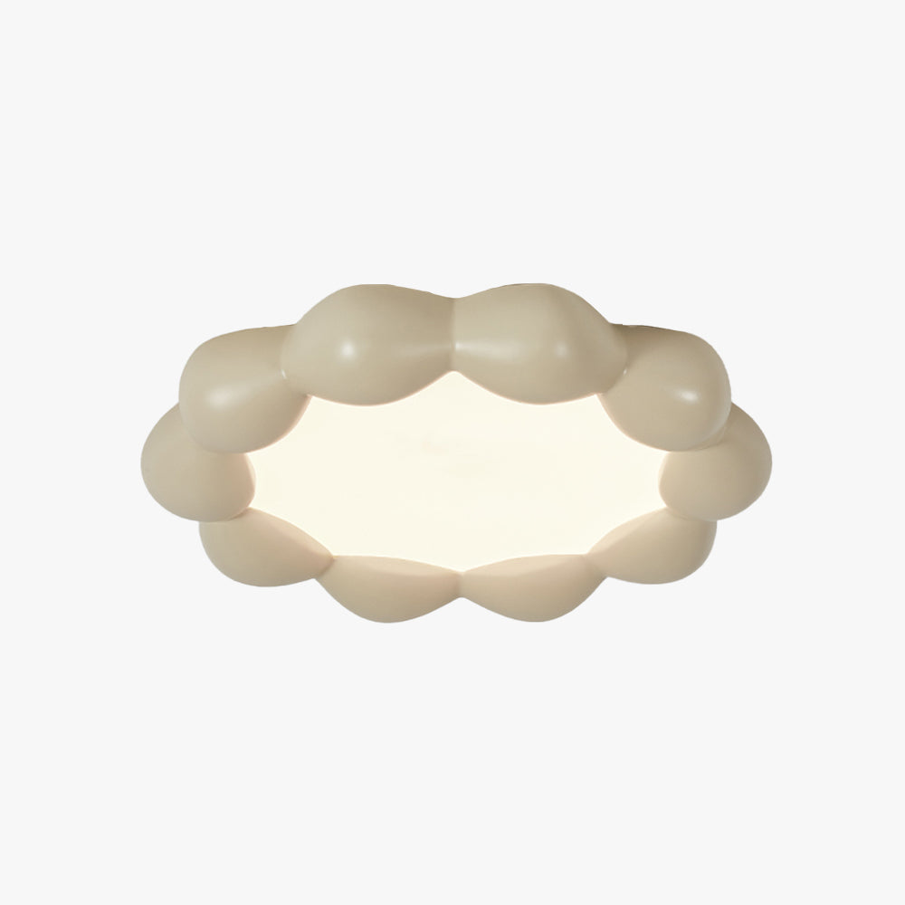 Valentina Modern Acrylic Flush Mount Ceiling Light Living Room - Neutral Decor