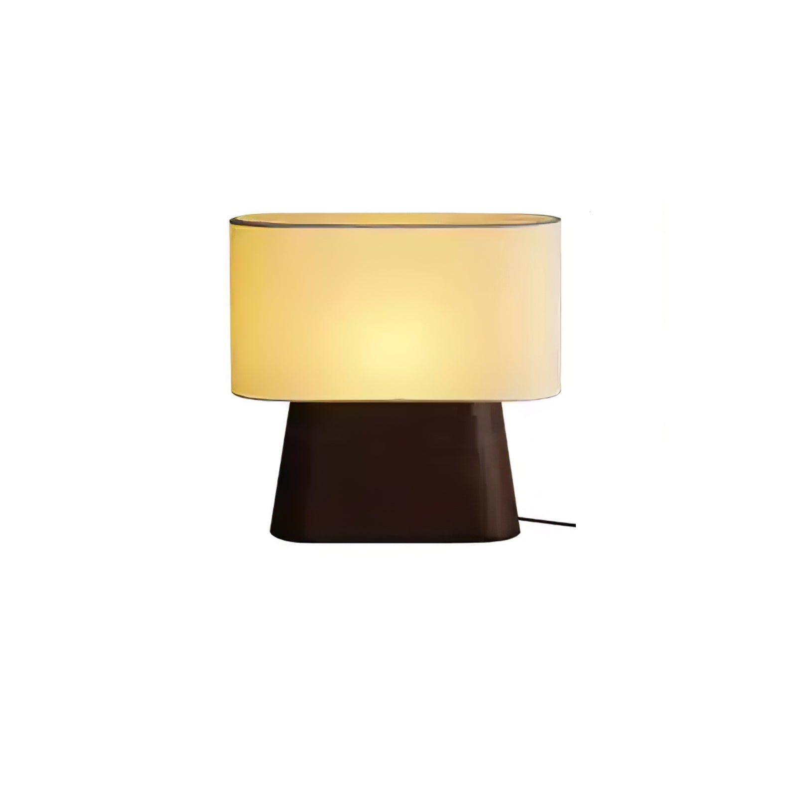 Grashen Wood & Fabric Table Lamp-Neutral Decor