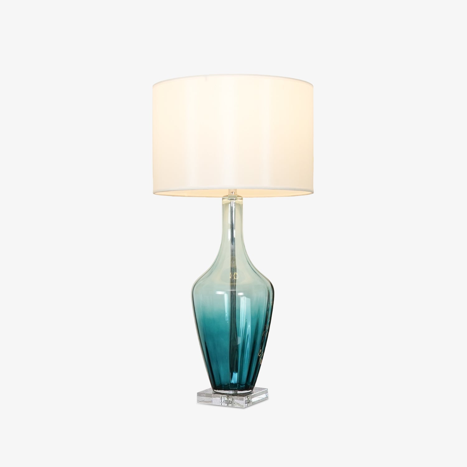 Syphae Glass Table Lamp-Neutral Decor