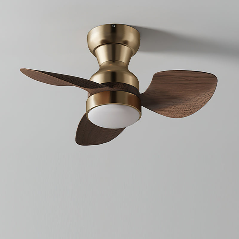 Lifestyle view of the Haiku ceiling fan in a home office.