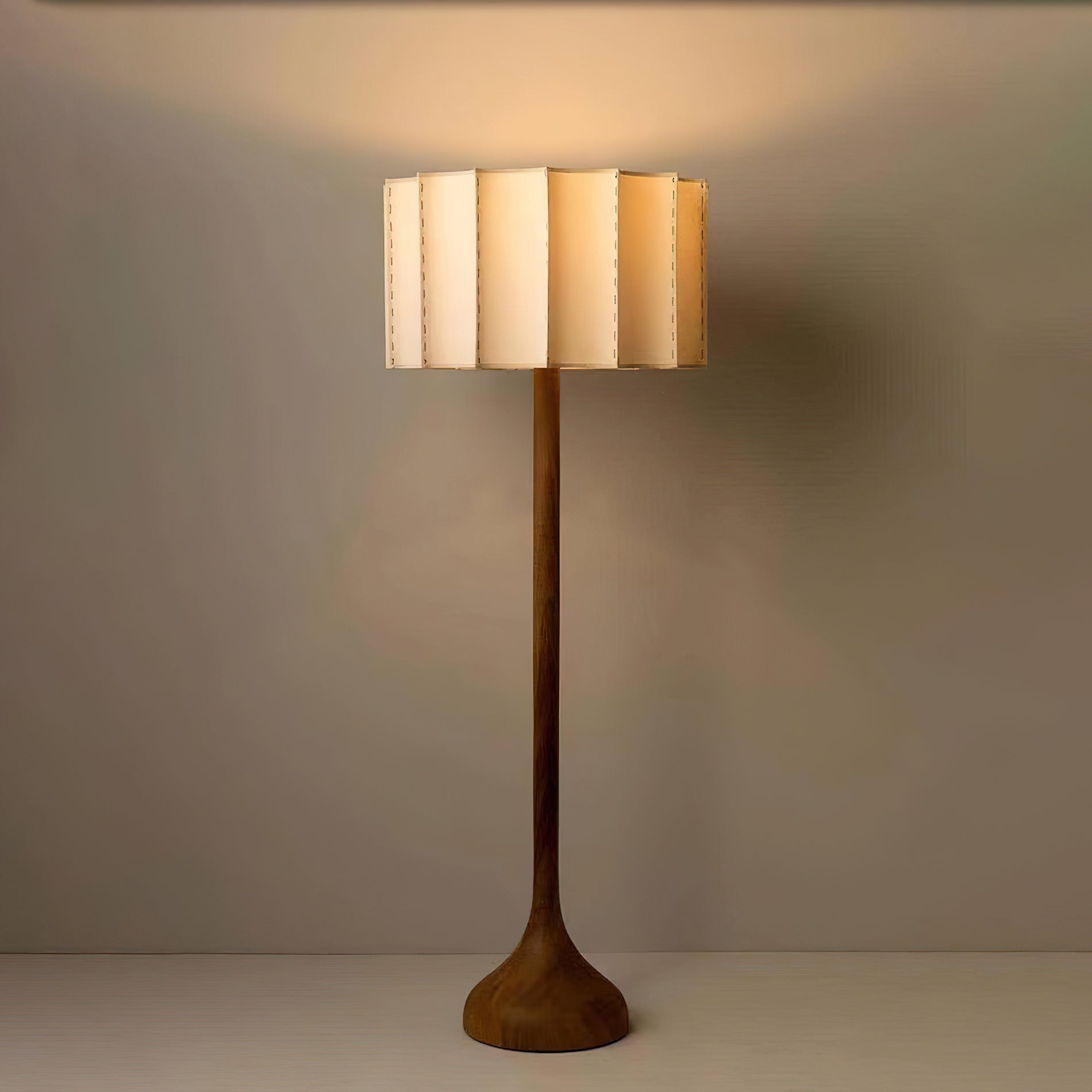 Bexi Minimalist Wood Floor Lamp-Neutral Decor