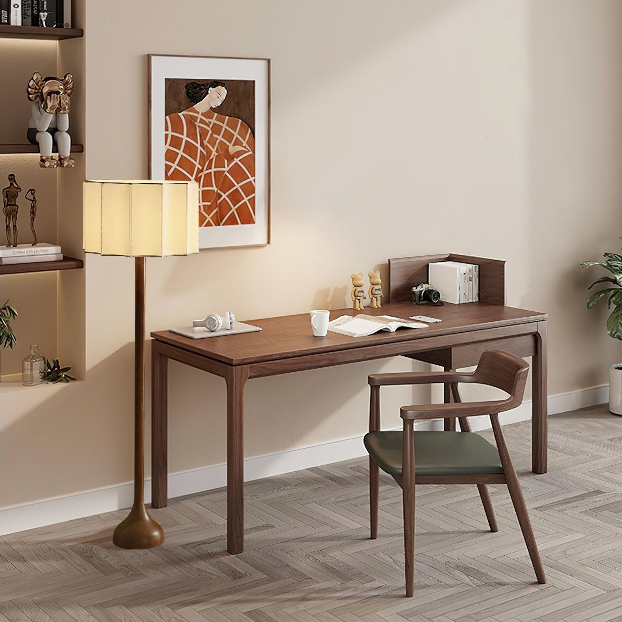 Bexi Minimalist Wood Floor Lamp-Neutral Decor