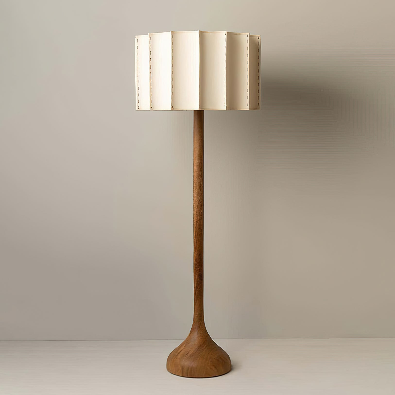 Bexi Minimalist Wood Floor Lamp-Neutral Decor