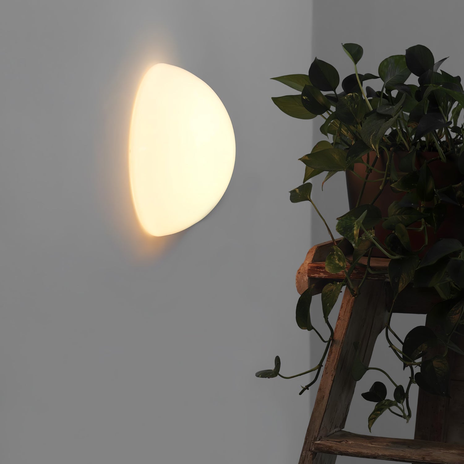 Vesilis Modern Minimalist Glass Wall Lamp-Neutral Decor