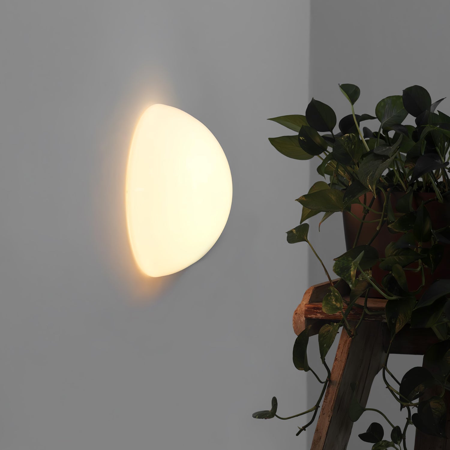 Vesilis Modern Minimalist Glass Wall Lamp-Neutral Decor