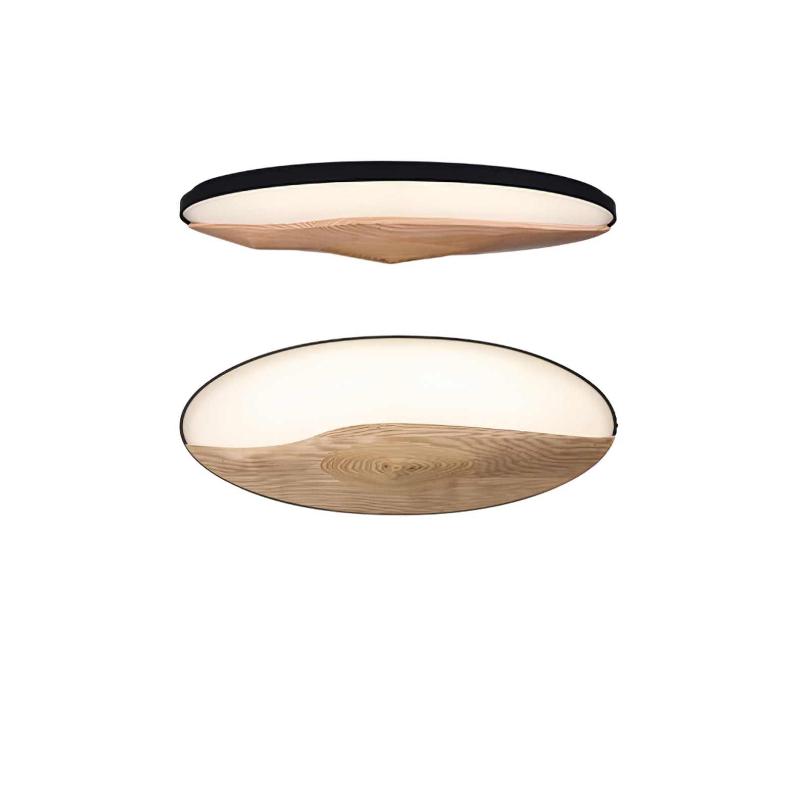 Vishaarae Scandi Wooden Ceiling Light-Neutral Decor