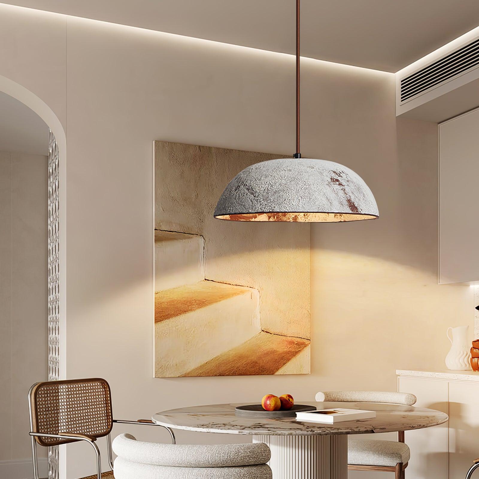 Oreliare Vintage Wood Pendant Lamp-Neutral Decor