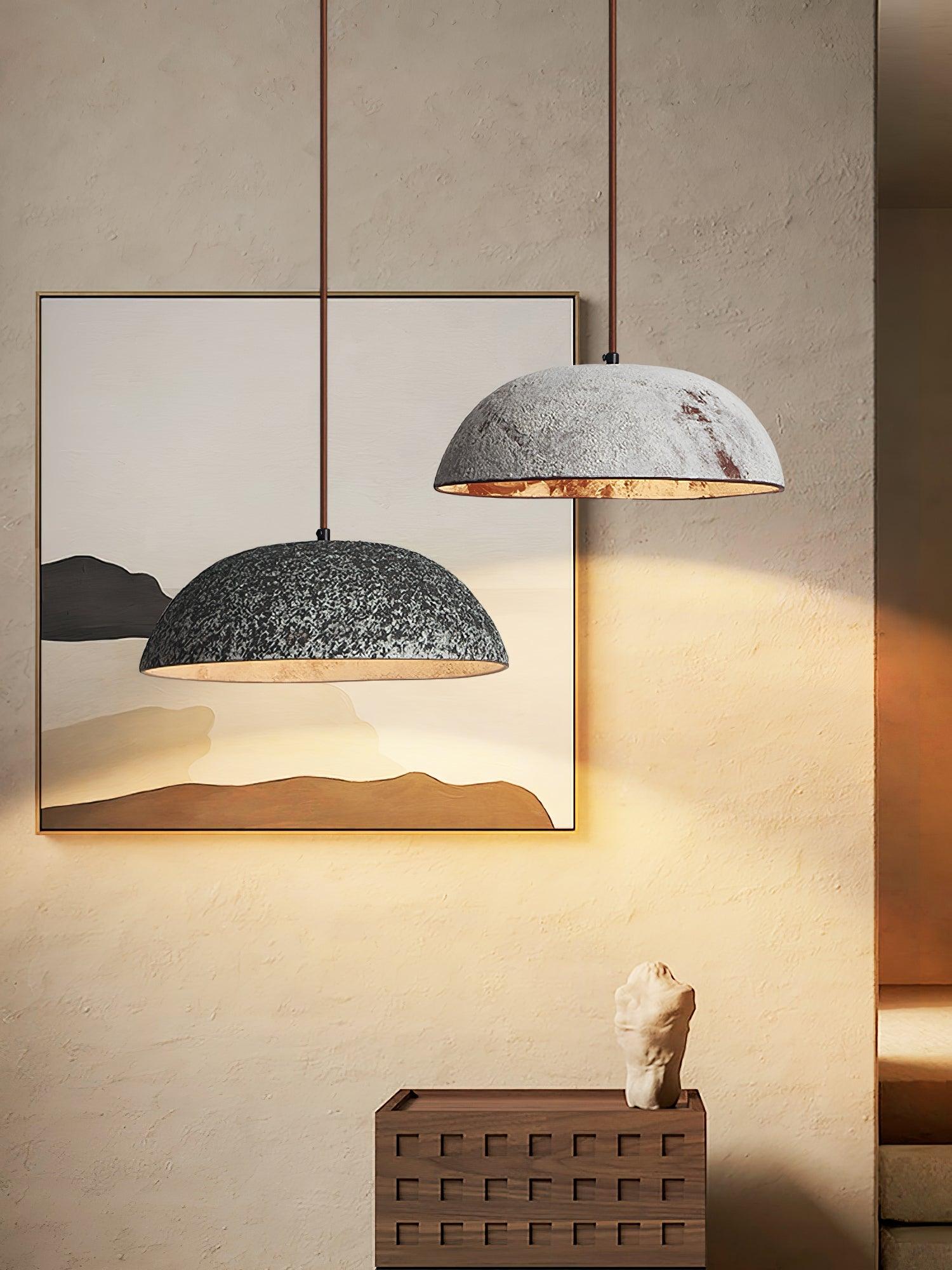 Oreliare Vintage Wood Pendant Lamp-Neutral Decor