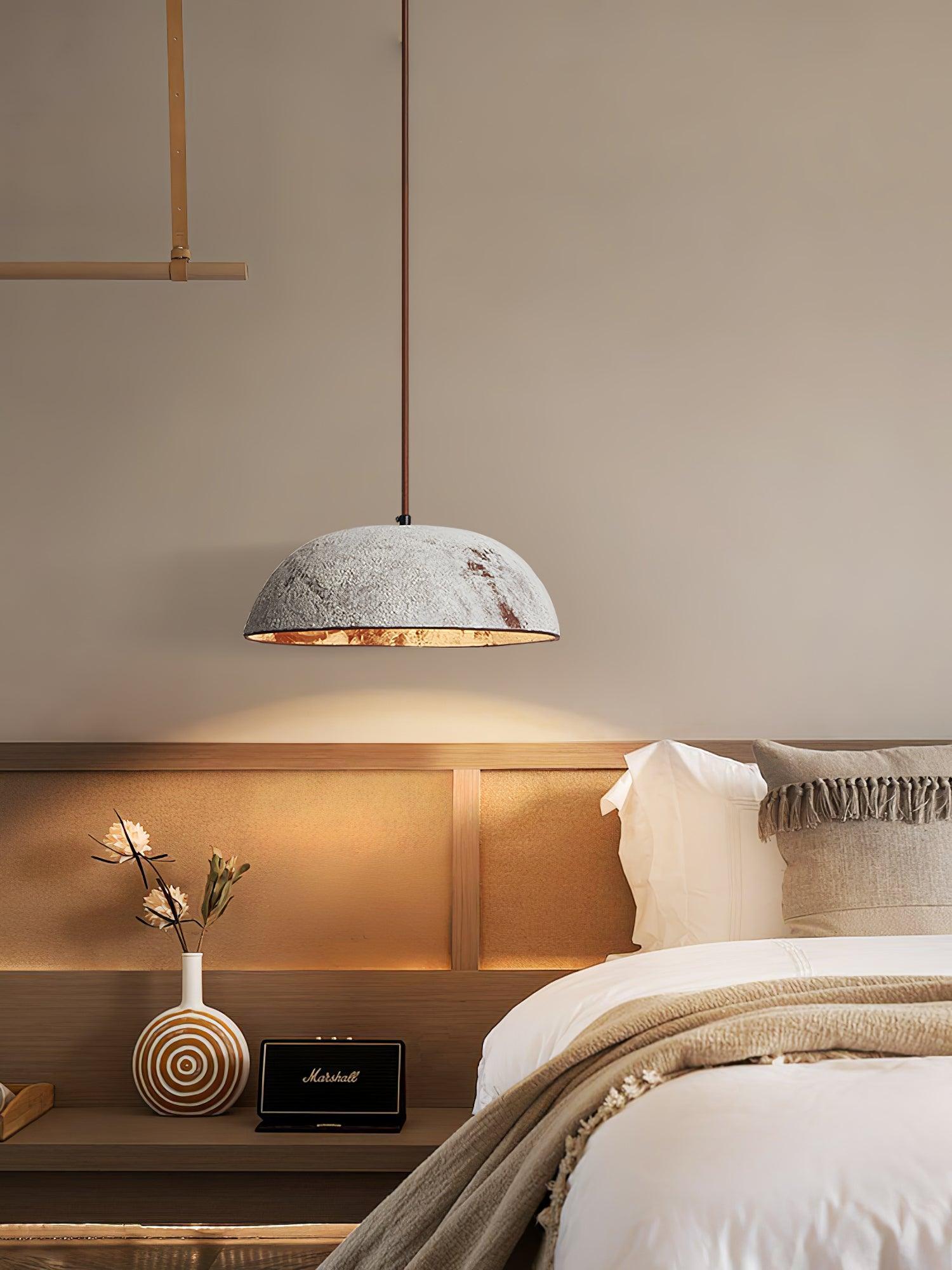 Oreliare Vintage Wood Pendant Lamp-Neutral Decor