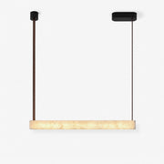 Halia Alabaster Linear Pendant Lamp-Neutral Decor