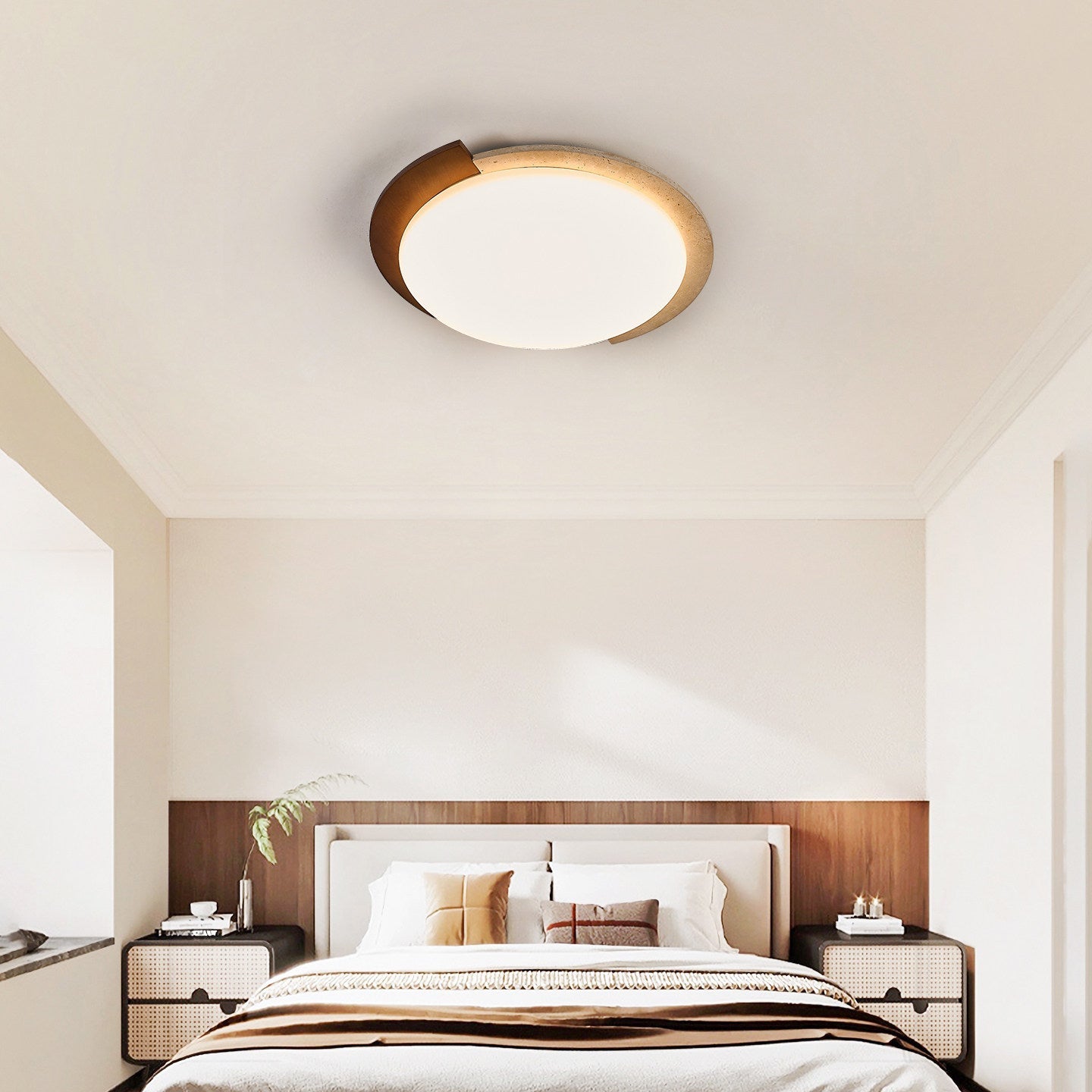 Halo Terra Ceiling Light-Neutral Decor