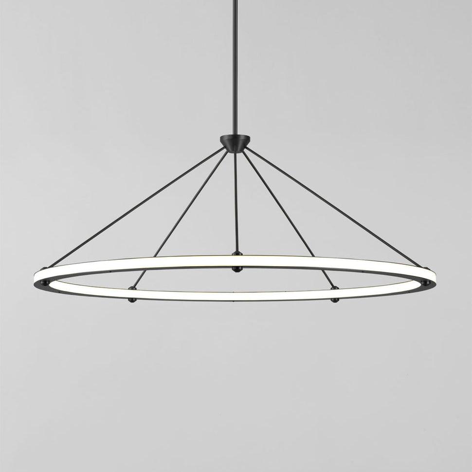 Jald Minimalist Circle Pendant Light-Neutral Decor