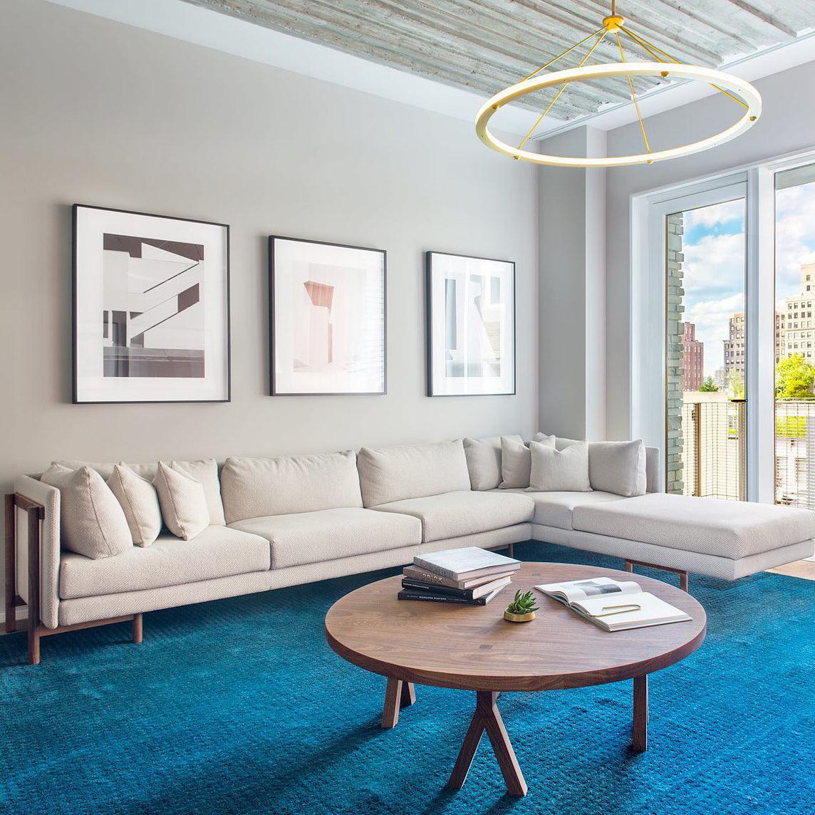 Jald Minimalist Circle Pendant Light-Neutral Decor