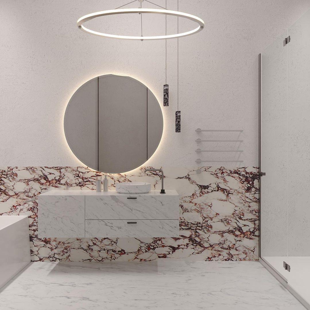 Jald Minimalist Circle Pendant Light-Neutral Decor