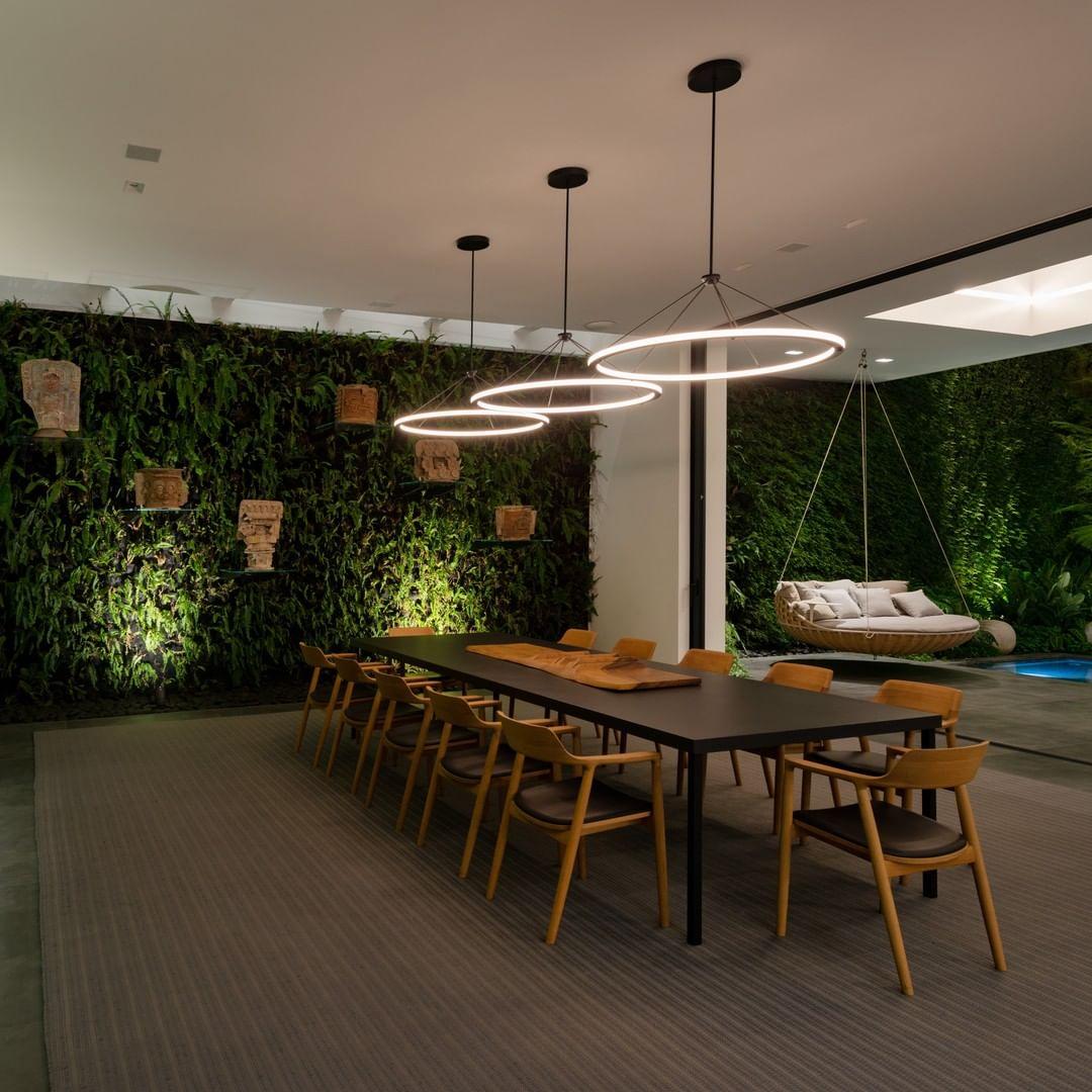 Jald Minimalist Circle Pendant Light-Neutral Decor
