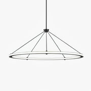 Jald Minimalist Circle Pendant Light-Neutral Decor
