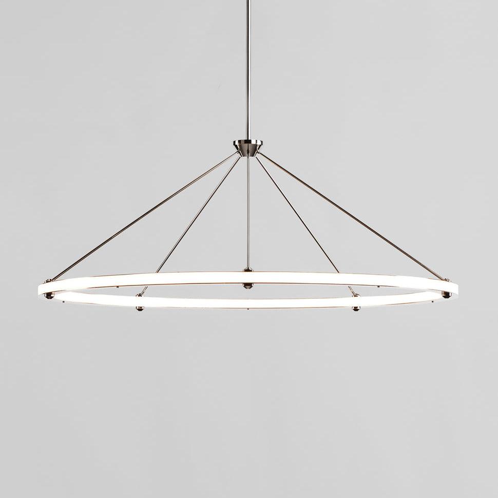 Jald Minimalist Circle Pendant Light-Neutral Decor