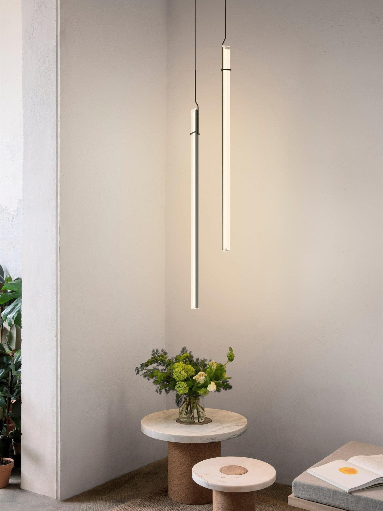 Astrana Acrylic Artistic Pendant Light-Neutral Decor