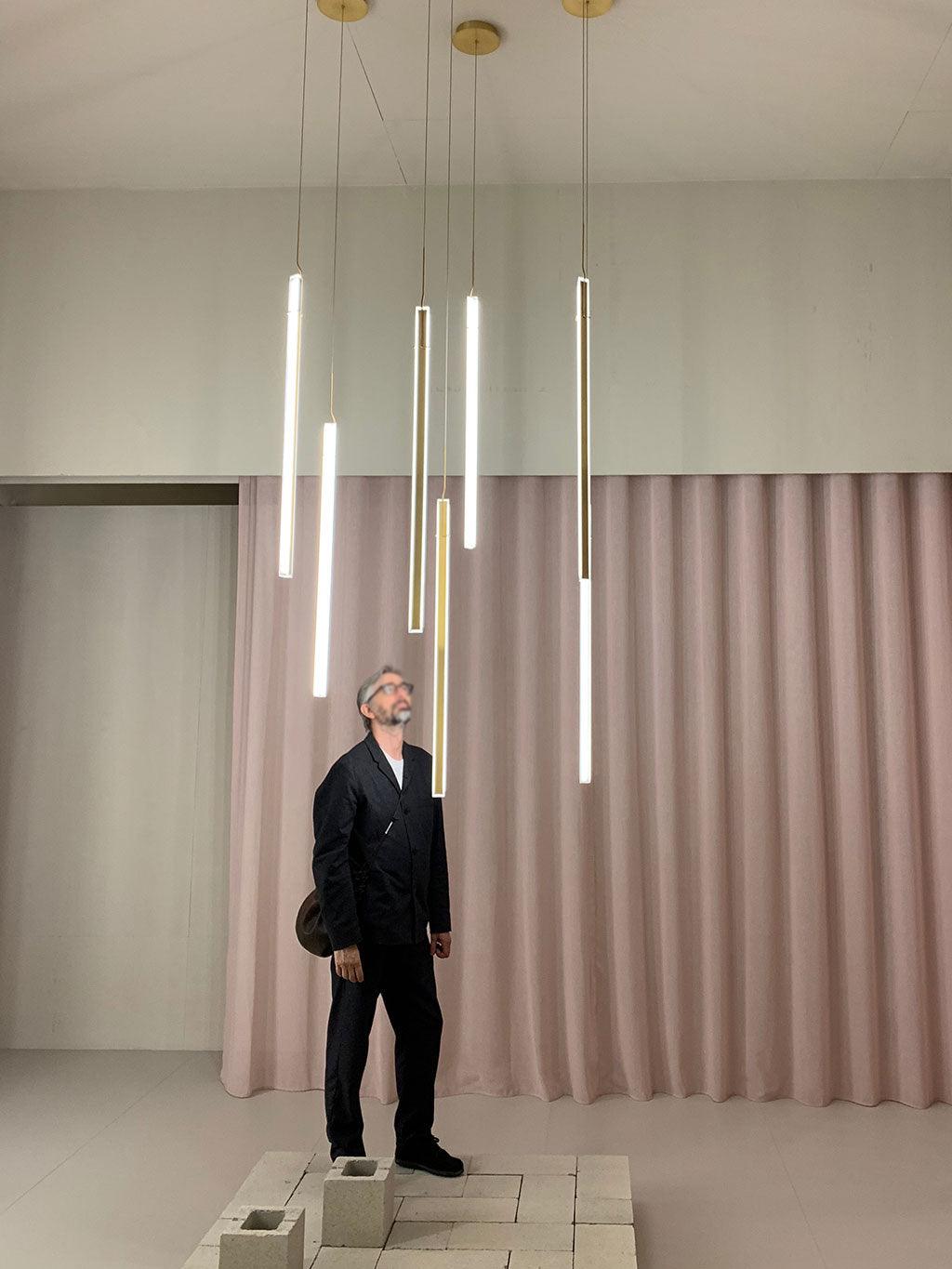 Astrana Acrylic Artistic Pendant Light-Neutral Decor