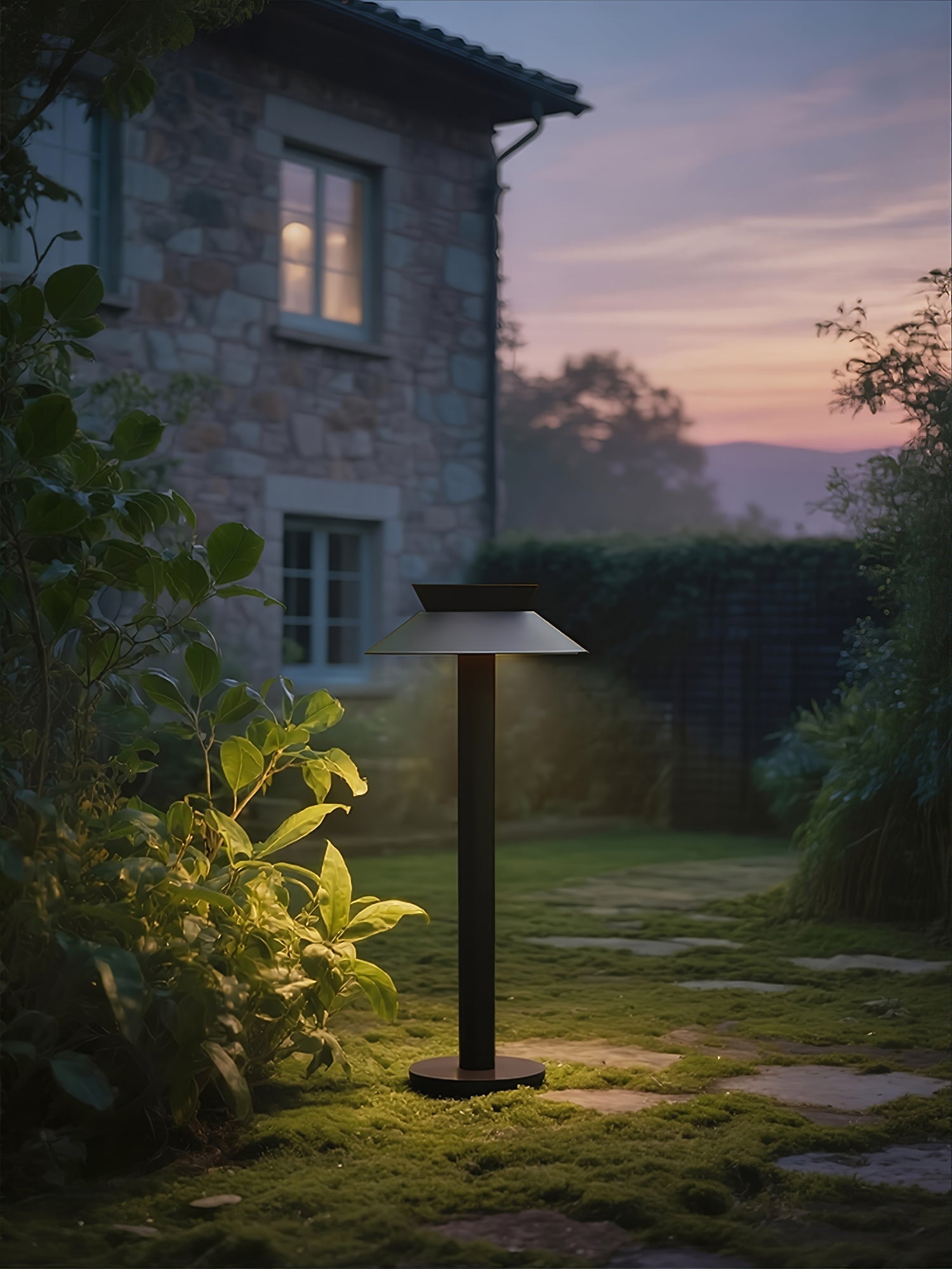 Jildo Stem Outdoor Path Light-Neutral Decor