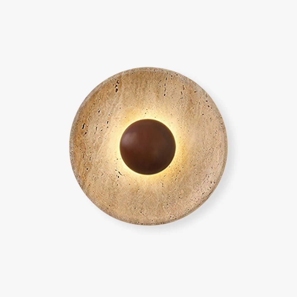 Eshlen Minimalist Travertine Wall Light-Neutral Decor
