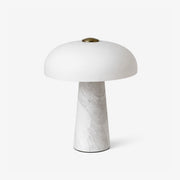 Haloire Marble Table Lamp-Neutral Decor