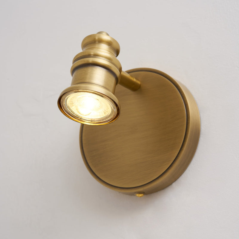 Corten Brass Wall Lamp
