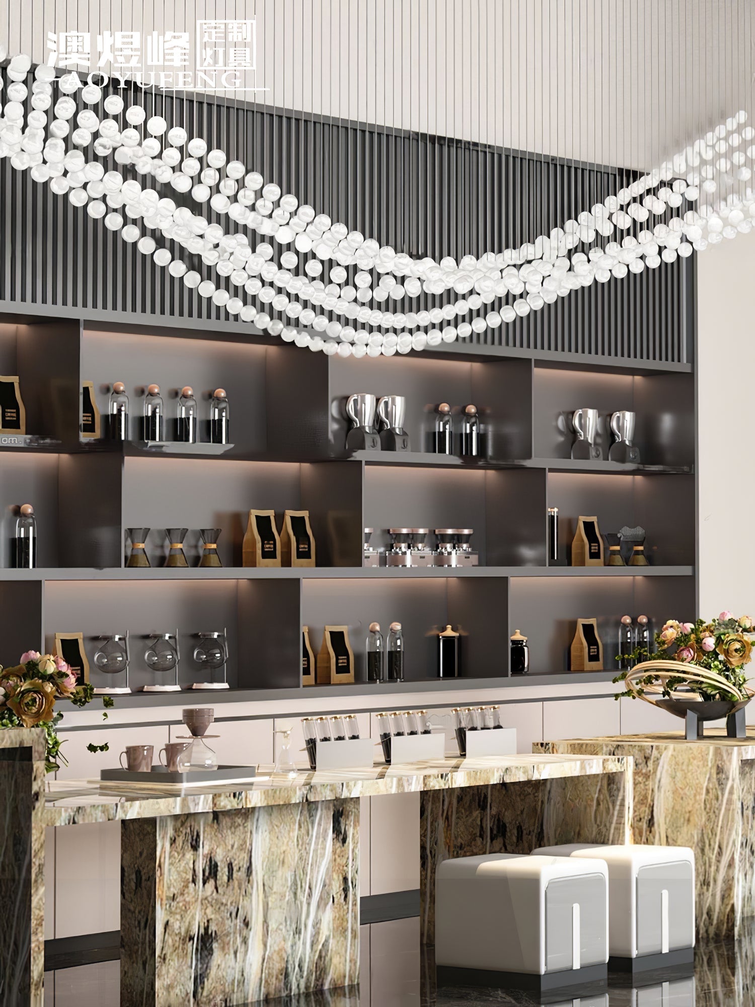 Kanell Brass Sputnik Chandelier-Neutral Decor