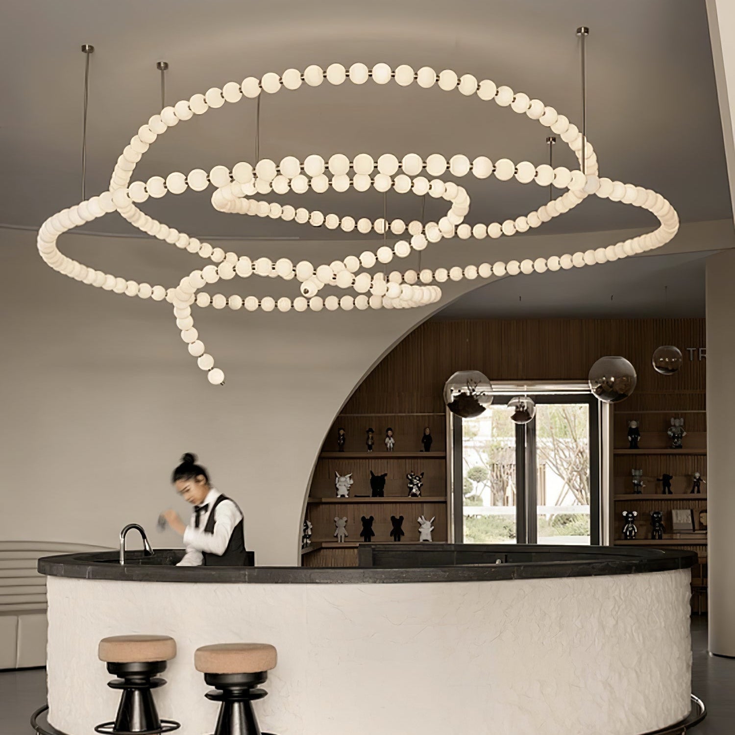 Kanell Brass Sputnik Chandelier-Neutral Decor