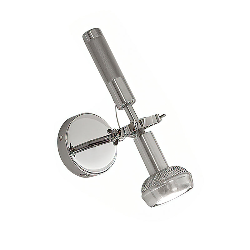 Front view of the Halva Wall Lamp mounted on a wall.