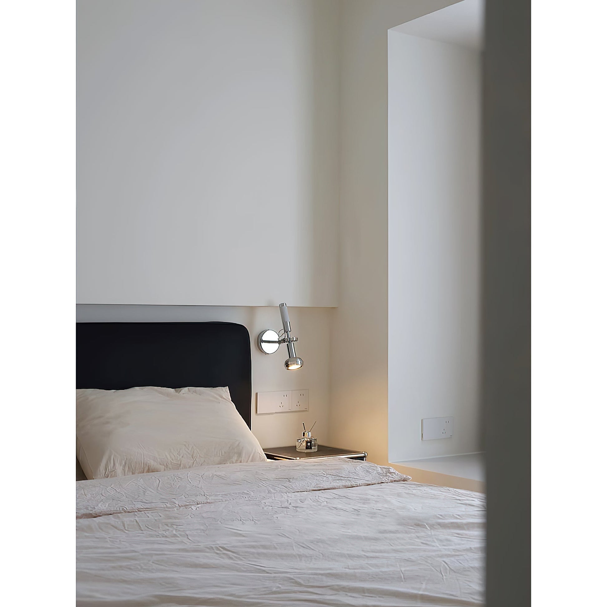 View of the Halva Wall Lamp from below, showing the GU10 socket.