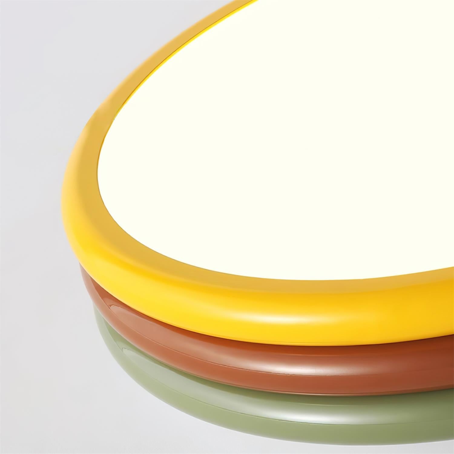 Dunoir Unique Art Color Stack Ceiling Lamp-Neutral Decor