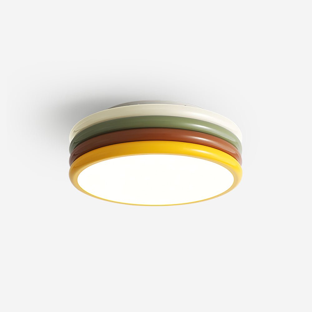 Dunoir Unique Art Color Stack Ceiling Lamp-Neutral Decor